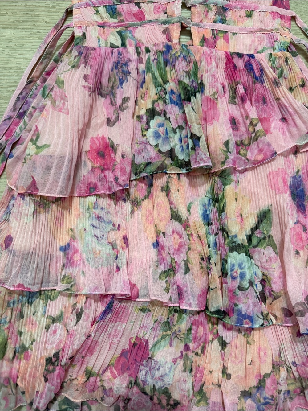 Rococo Sand Ruffle Mini Dress - Picture 12 of 12